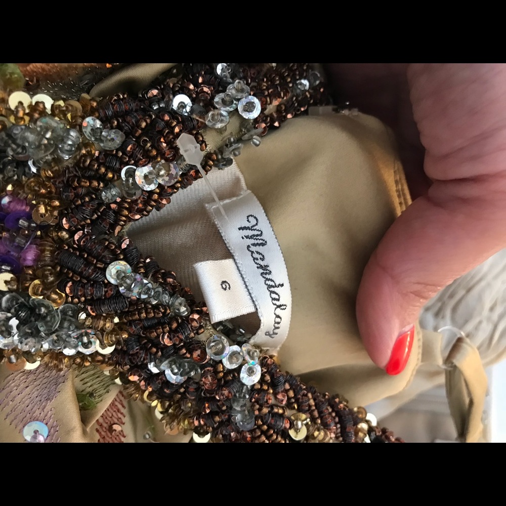 New without tags Mandalay sequence dress